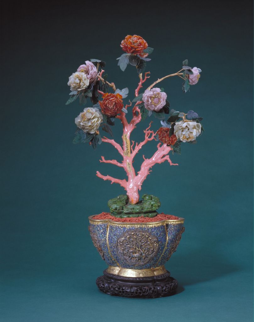 图片[1]-Yinleisi Begonia Flower Pot Coral Peony Bonsai-China Archive